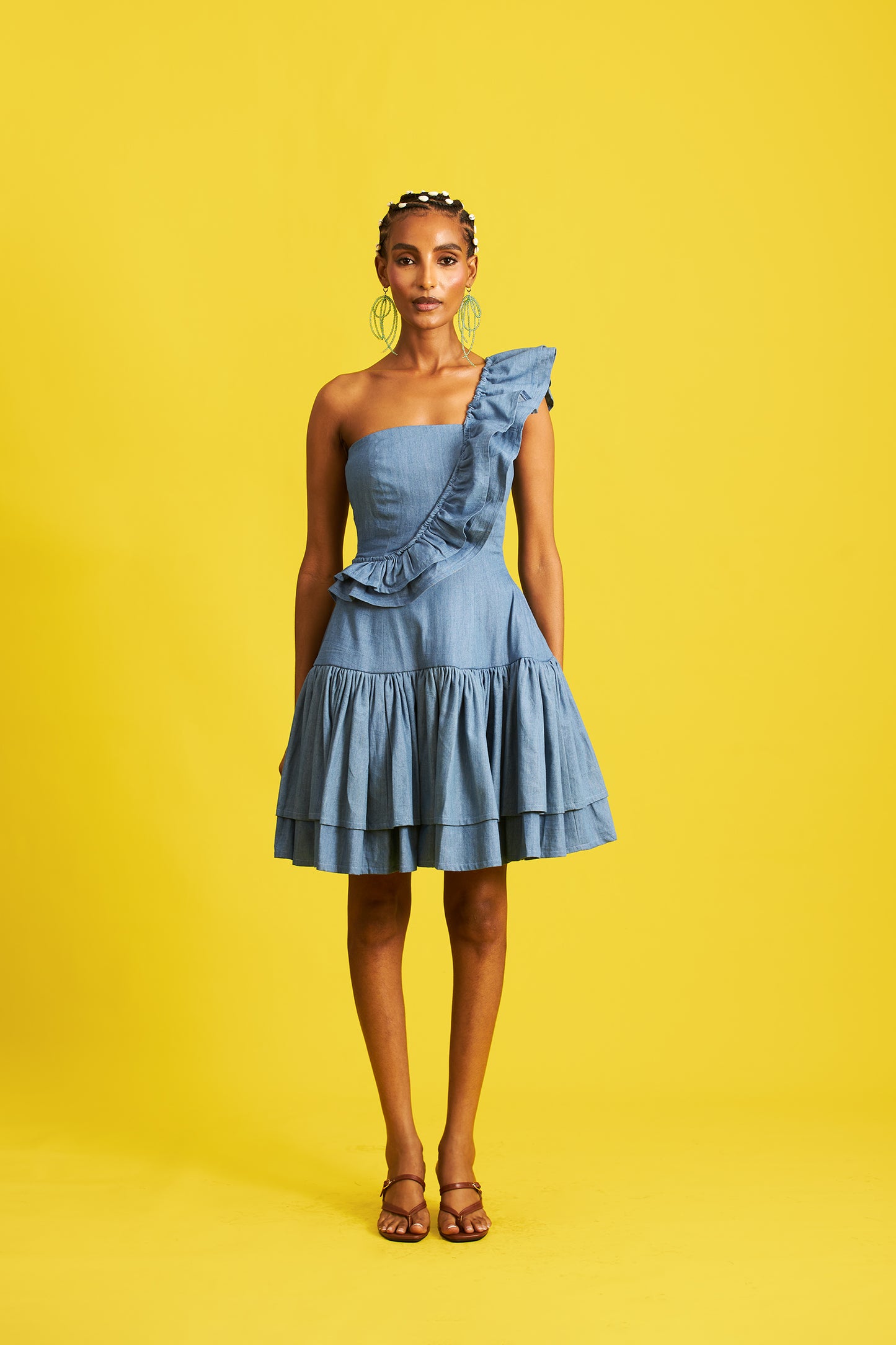Hassana Demin Dress