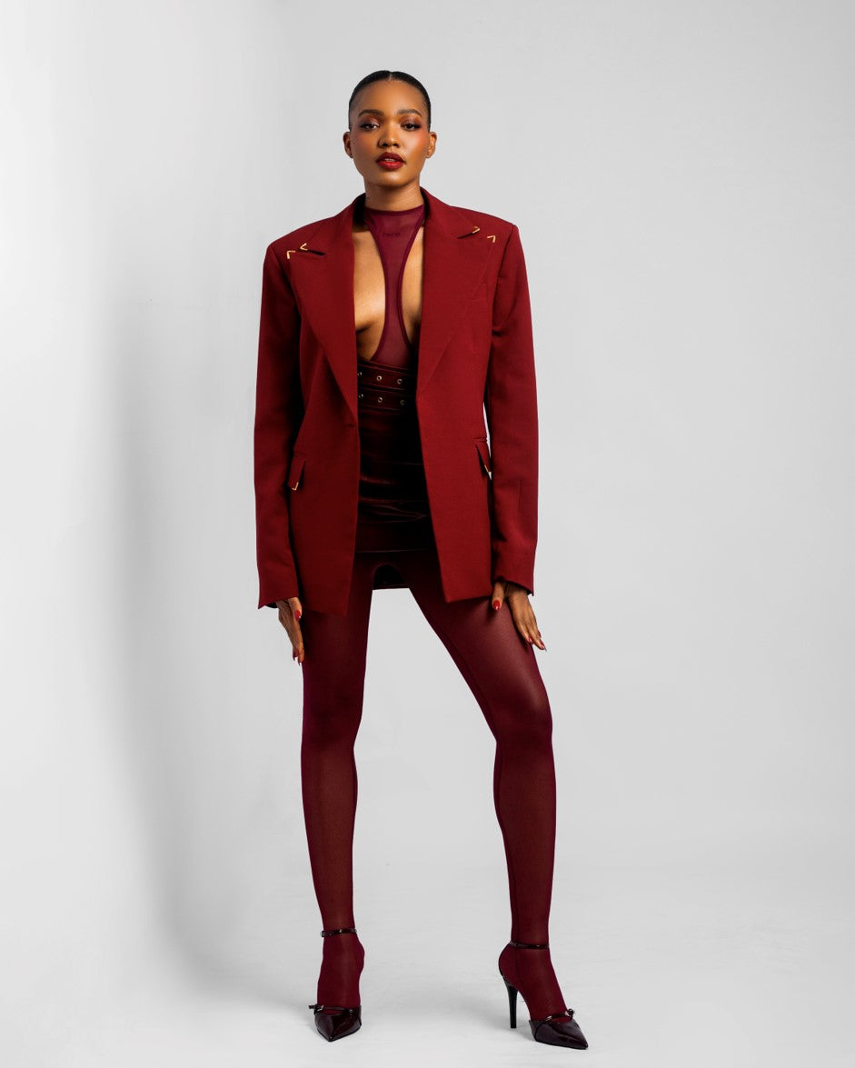 Belted Blazer