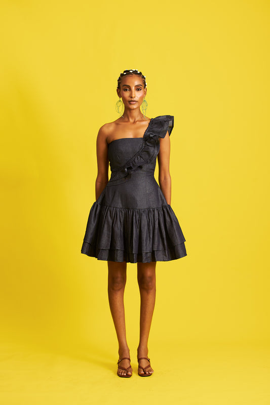 Hassana Demin Dress