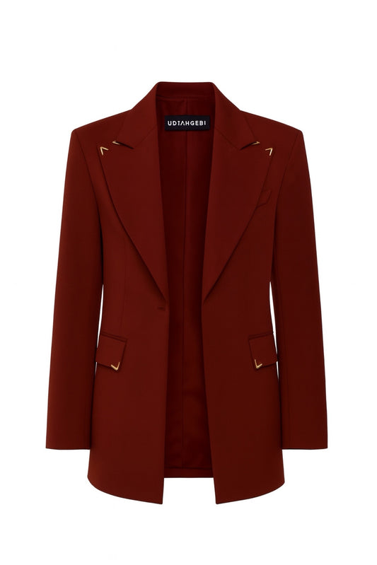Udiaghebi Belted Blazer