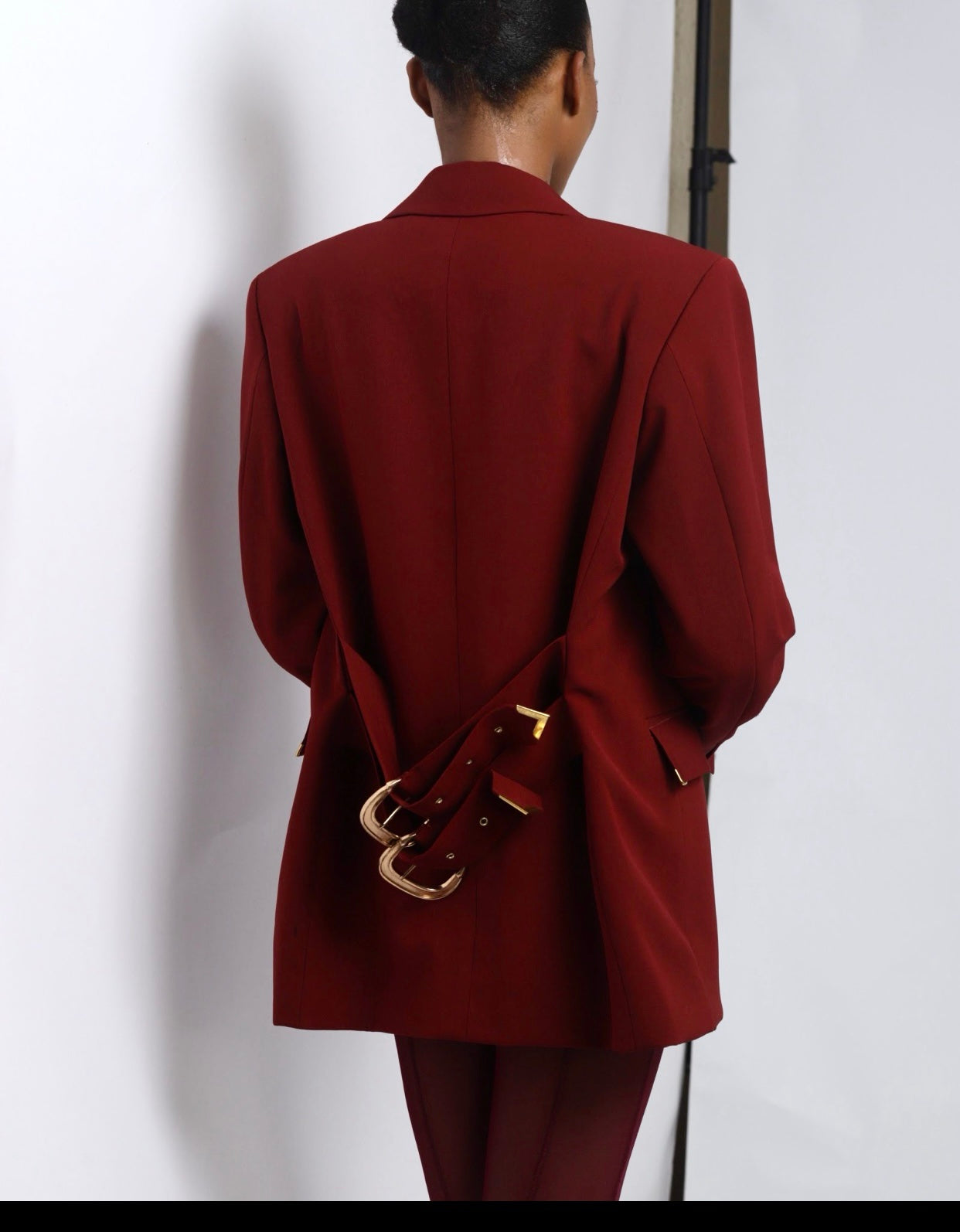Udiaghebi Belted Blazer