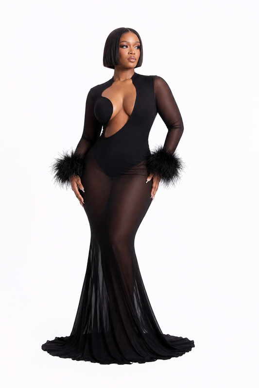 Udiaghebi The Noire Caress Dress